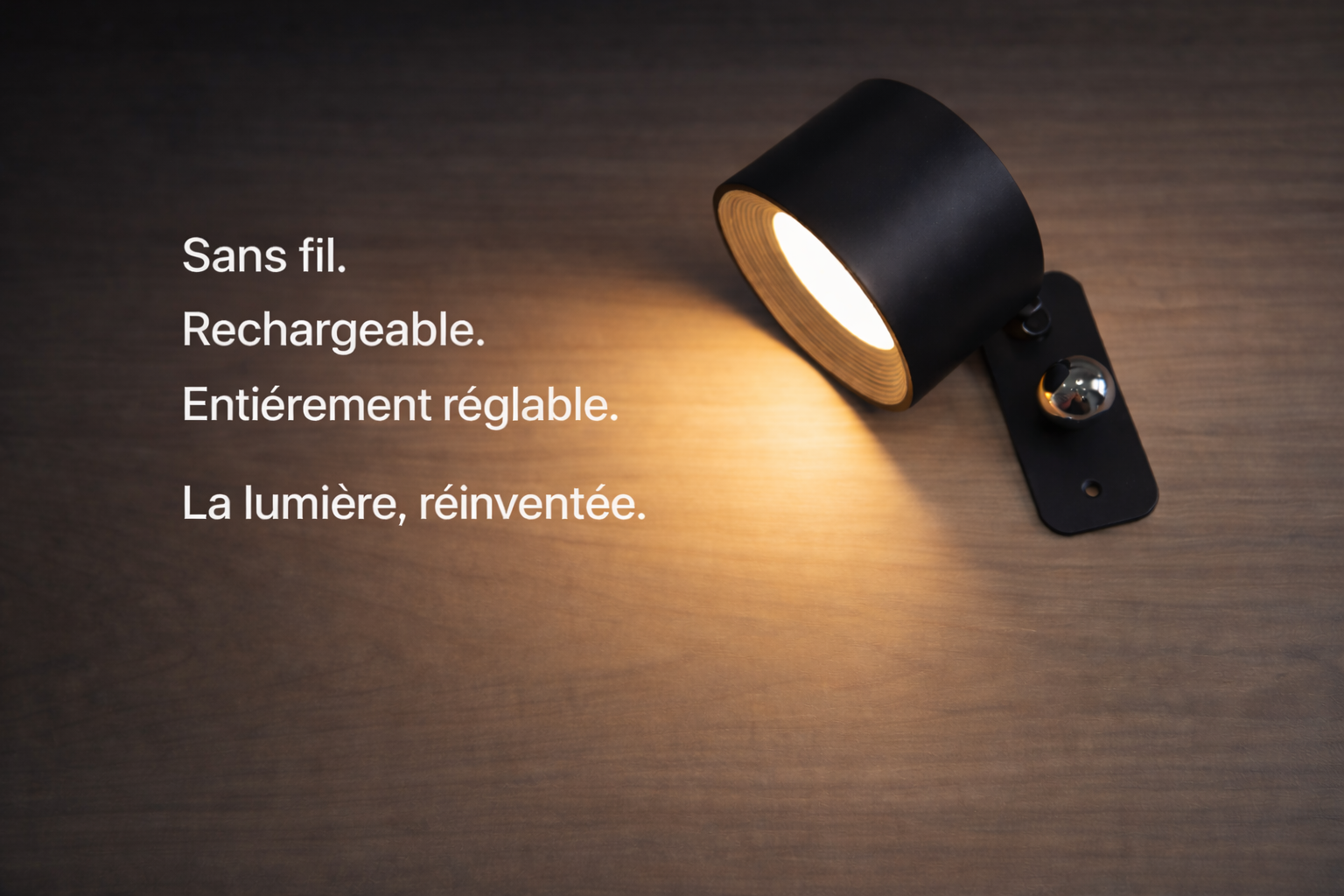 Lampe murale LED rechargeable