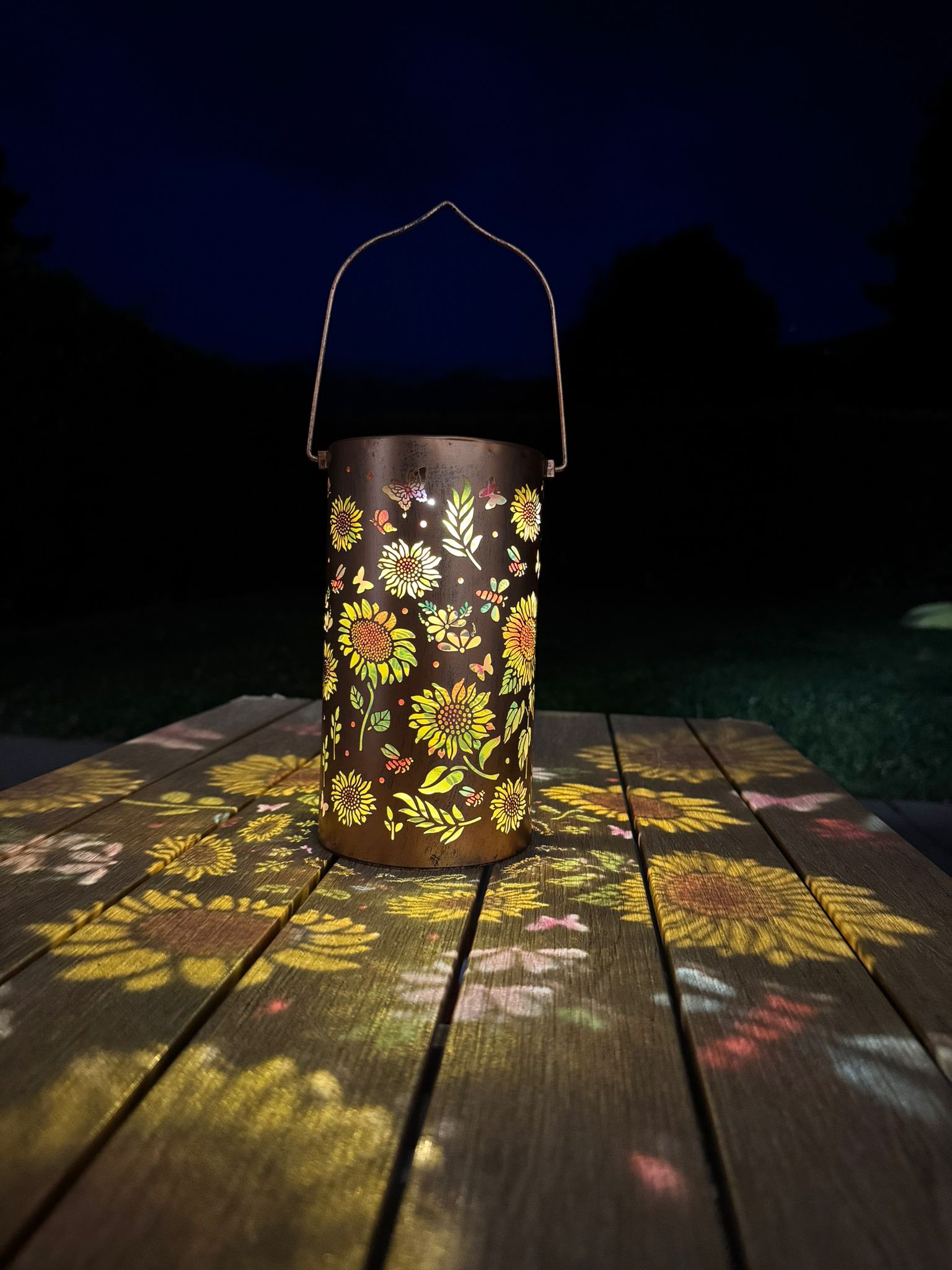 Lampe solaire décorative