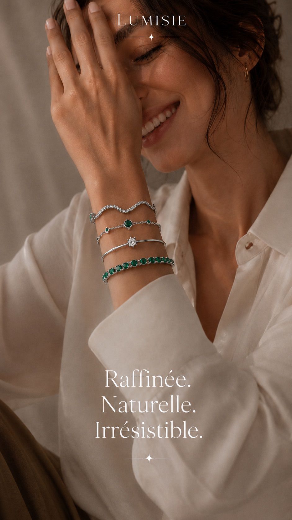 Bracelets Éclat d’Émeraude