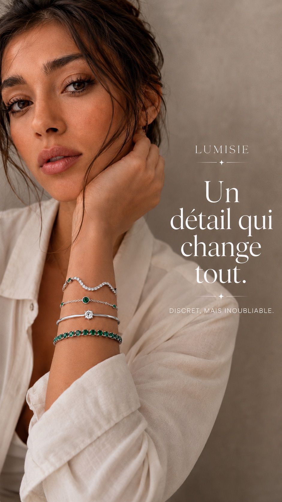 Bracelets Éclat d’Émeraude